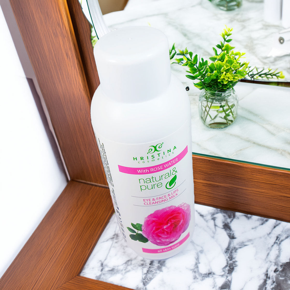 Cleansing Milk with Rose Water, 150ml All Skin Types Suitable