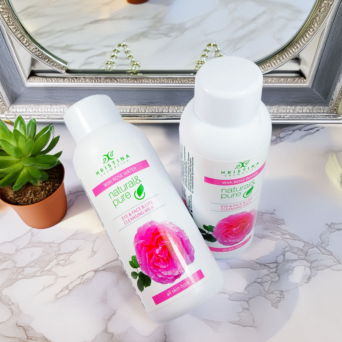 Cleansing Milk with Rose Water, 150ml All Skin Types Suitable