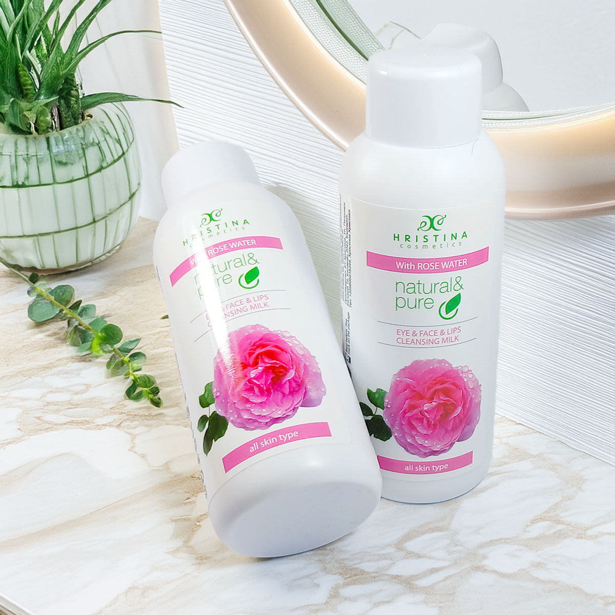 Cleansing Milk with Rose Water, 150ml All Skin Types Suitable