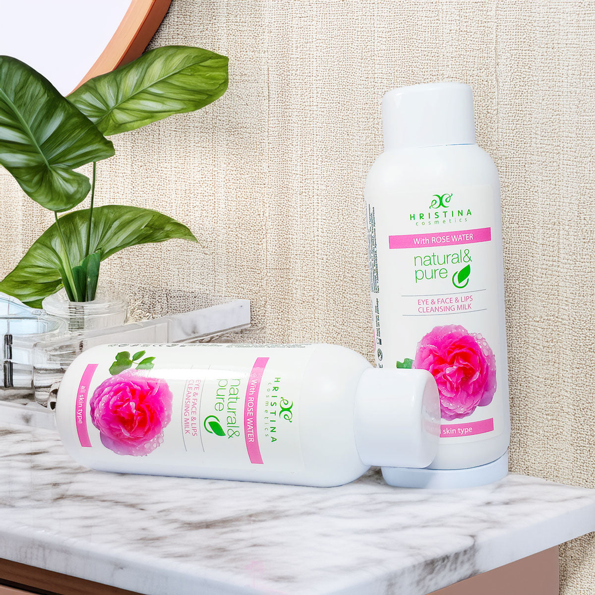 Cleansing Milk with Rose Water, 150ml All Skin Types Suitable