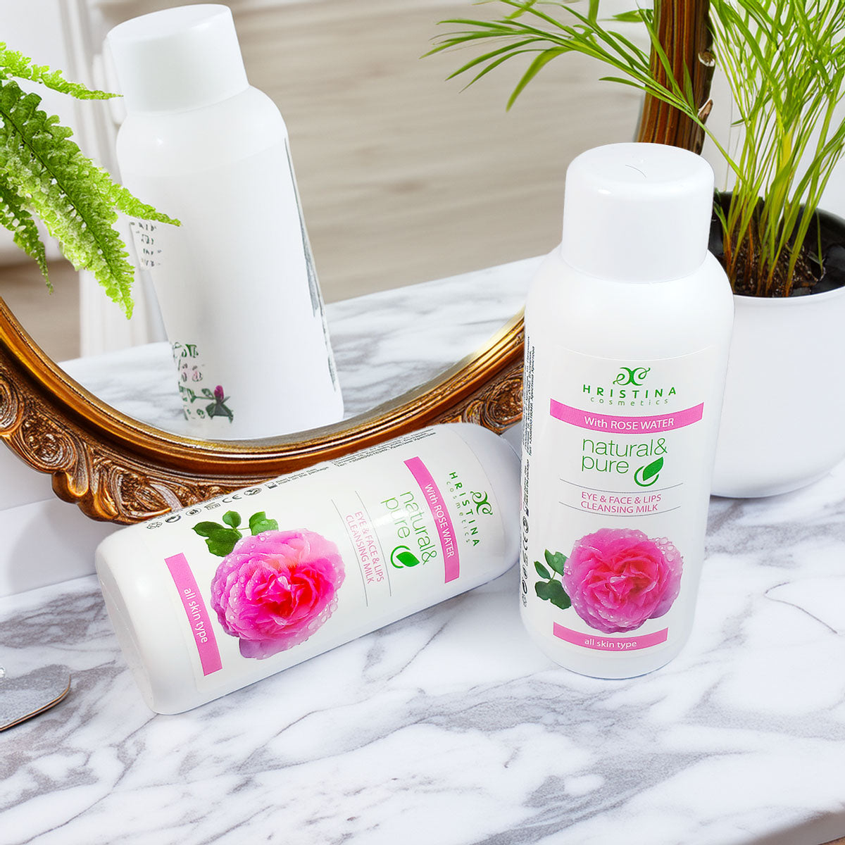 Cleansing Milk with Rose Water, 150ml All Skin Types Suitable