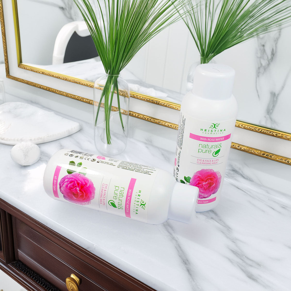 Cleansing Milk with Rose Water, 150ml All Skin Types Suitable
