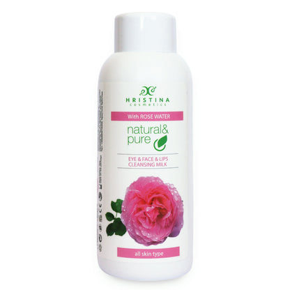 Cleansing Milk with Rose Water, 150ml All Skin Types Suitable
